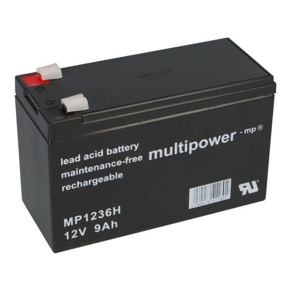 Ersatzakku für Best Power B610 1000VA Markenakku 3x 12V 9Ah USV Ansicht einzeln